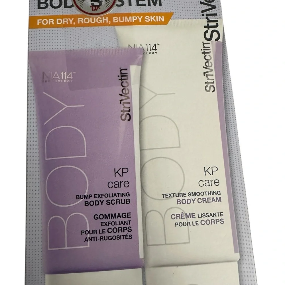 StriVectin KP Care Body System Full size New body scrub and body cream